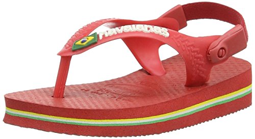 Comprar Havaianas Baby Brasil Logo - sandalias, unisex, color red, talla 42 al mejor precio