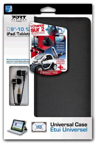 Comprar Port Designs Premium Pack - Funda Universal Port Para Tablet 10,1'' + Auriculares al mejor precio
