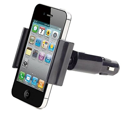 Comprar Gembird TA-CH-003 - Soporte (Teléfono móvil/smartphone, Pasivo, Coche, Encendedor de cigarrillos, 12/24V, 5V) Negro al mejor precio