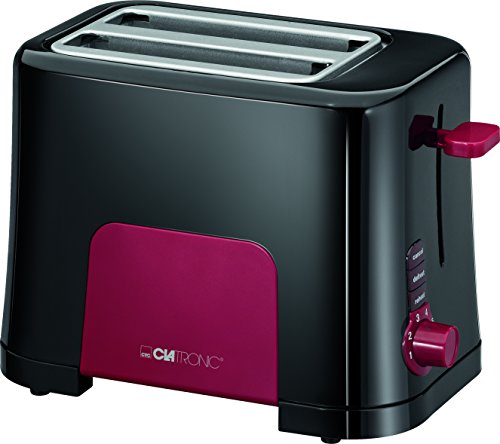Comprar Clatronic TA 3551 - Tostadora de 2 ranuras, 3 funciones, calienta panecillos, 700 W, color negro al mejor precio