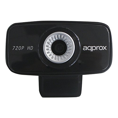 Comprar Approx appWC03HD - Webcam (1280 x 720 Pixeles, 30 fps, 1280×720@30fps, USB 2.0, Negro, Recortar) al mejor precio