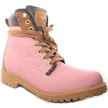 Comprar Botines Xti BOTA ROSA CUELLO MARRON TIPO PANAMA al mejor precio