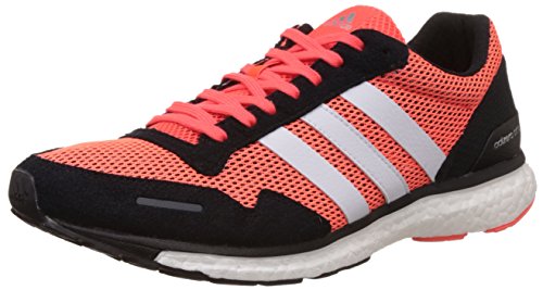Comprar adidas Adizero Adios 3 M Zapatillas de running, Hombre, Rojo / Negro / Blanco, 45 1/3 al mejor precio