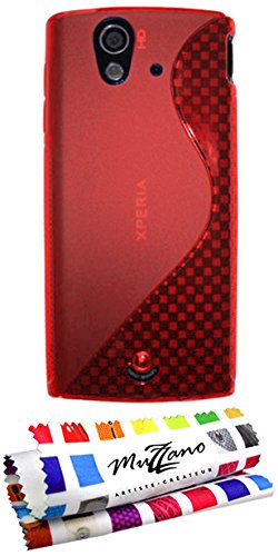 Comprar Muzzano F17S06-215784 - Funda para Sony Xperia Ray, color rojo al mejor precio
