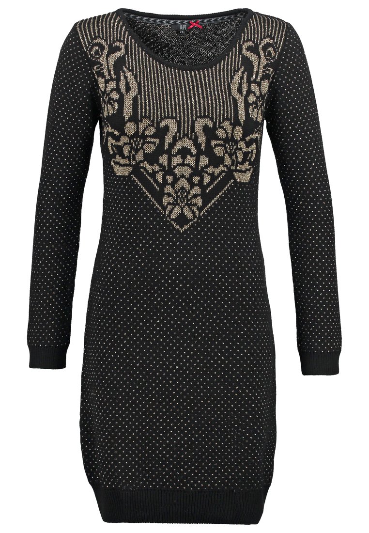 Comprar DEPT Vestido de punto black al mejor precio