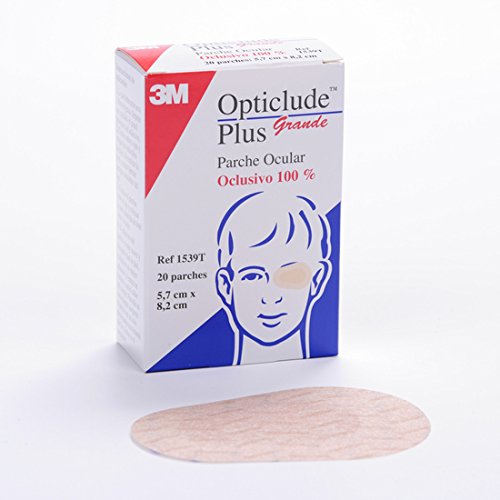 Comprar PARCHES OCULARES OPTICLUDE PLUS T- GDE 8,3 CM X 5,7 CM 20 U al mejor precio