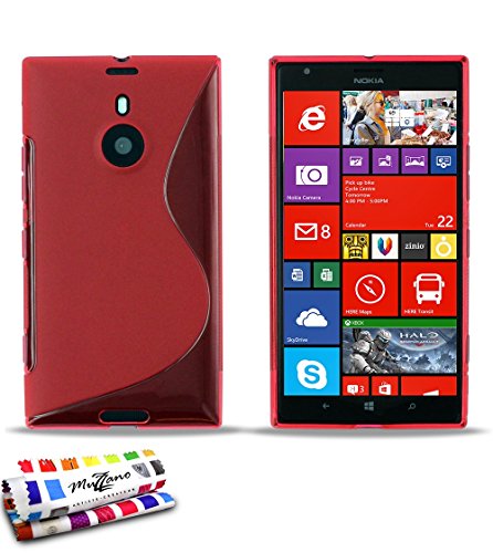 Comprar Muzzano F24796 - Funda para Nokia Lumia 1520, color rojo al mejor precio