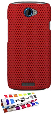 Comprar Muzzano F34S06-5032097 - Funda para HTC One S, color rojo al mejor precio