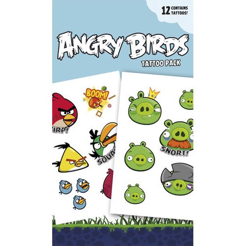 Comprar Angry Birds - Tattoo Sticker Pack 1 (in 10x17cm) al mejor precio