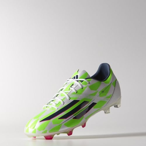 Comprar adidas Bota F30 TRX FG Core white-Rich blue-Solar green Talla 9 UK al mejor precio