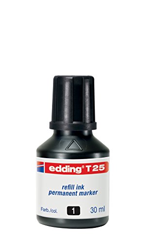 Comparar mejores precios Edding T-25 - Tinta para rotulador, color negro con descuentos Comprar Edding T-25 - Tinta para rotulador, color negro al mejor precio