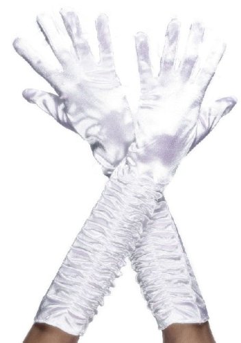Comprar Guantes largos blancos para adulto al mejor precio