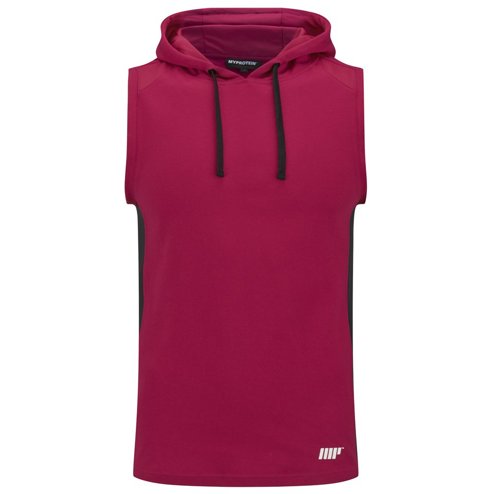 Comprar Myprotein, Men's Hooded Singlet, Red - XXL al mejor precio
