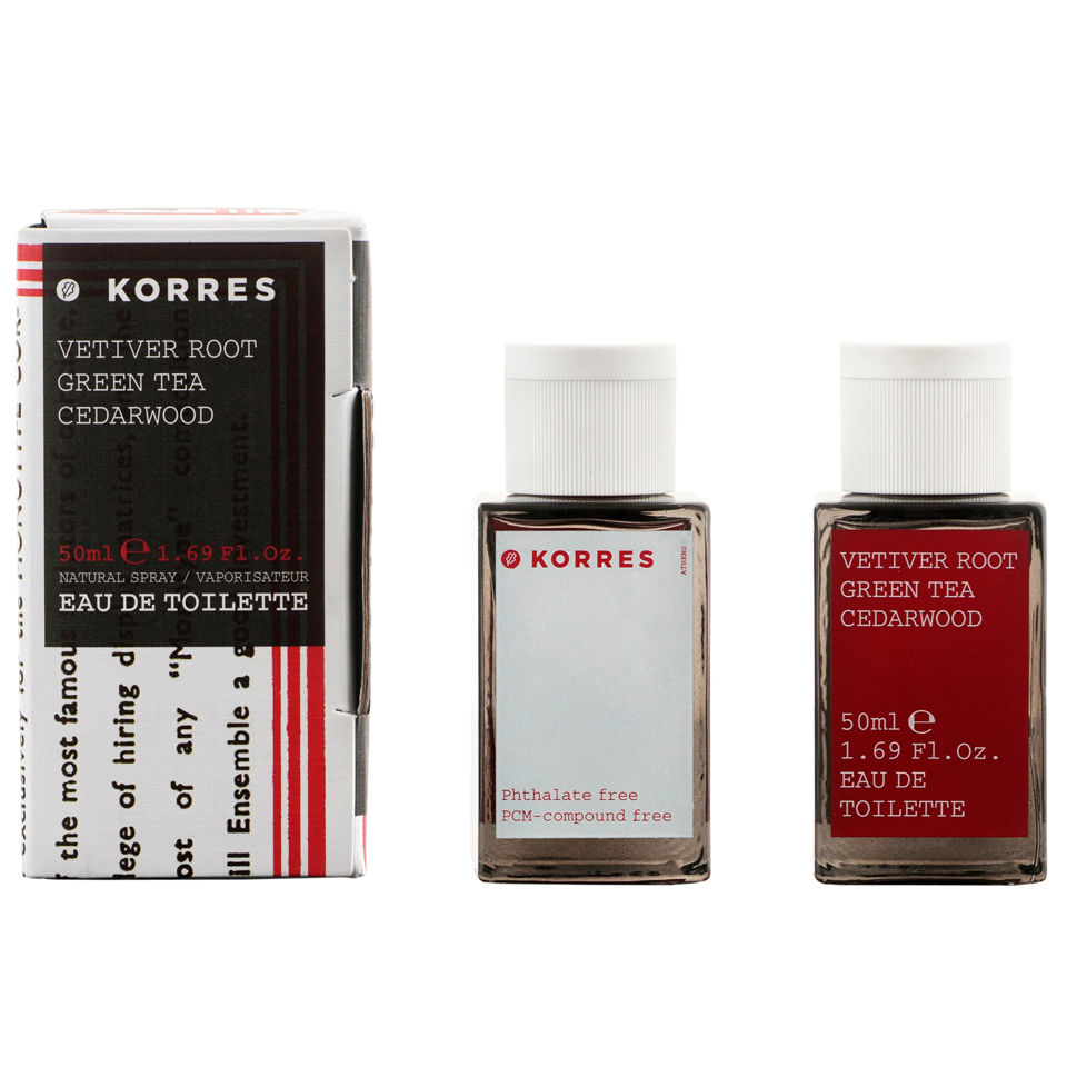 Comprar Korres Vetiver Root, Green Tea & Cedarwood Edt (50 ml) al mejor precio