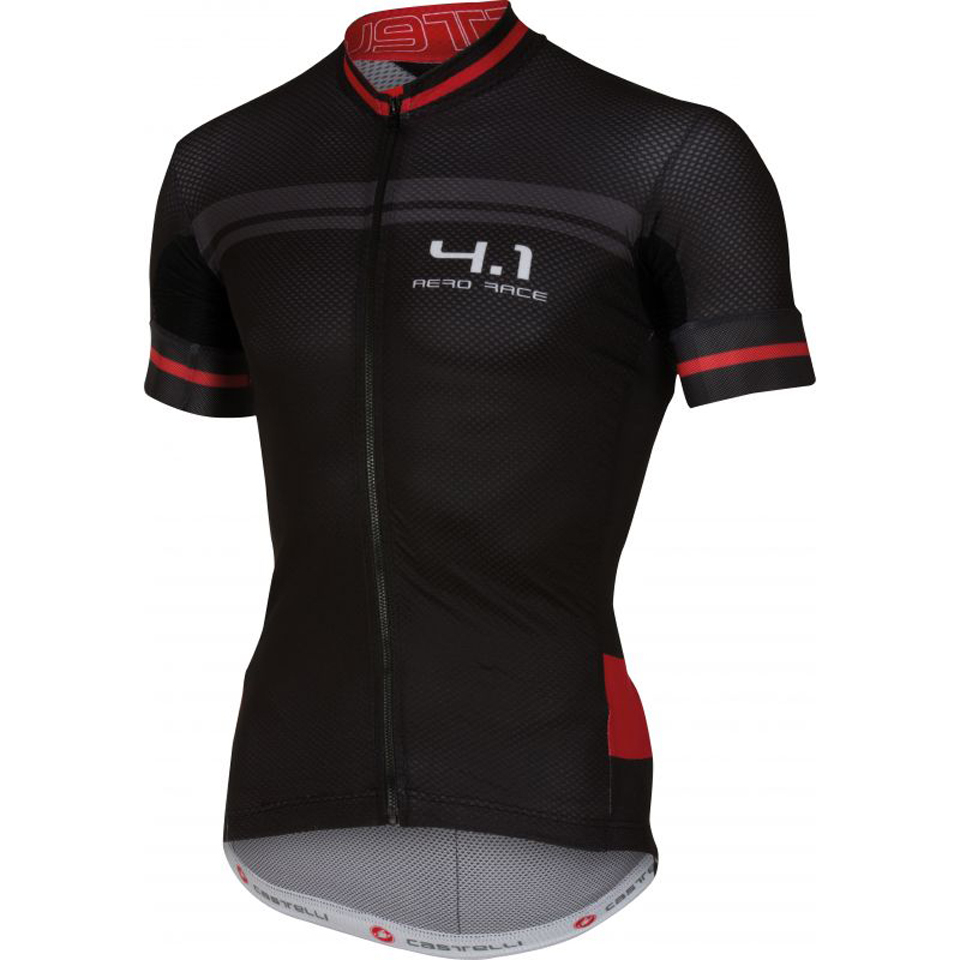 Comprar Castelli Free AR 4.1 Short Sleeve Jersey - Black/Red - M al mejor precio