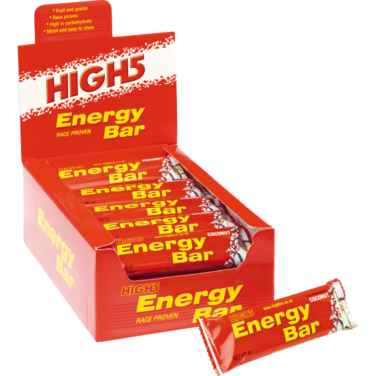 Comprar Barritas energéticas High5 EnergyBar (25 x 60 g) - Barritas energéticas al mejor precio