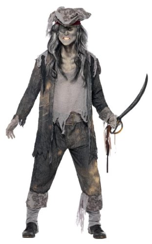 Comprar Smiffy's - Disfraz para hombre con diseño Fantasma pirata, talla M (21331) al mejor precio