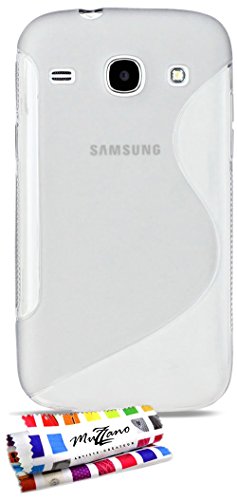 Comprar Muzzano F24570 - Funda para Samsung Galaxy Core / I8260, color gris al mejor precio