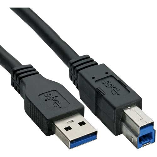 Comprar InLine - Cable USB 3.0 (conector A a conector B, 5 m), color negro al mejor precio
