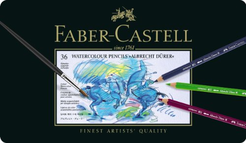Comprar Faber Castell 117536 - Caja de metal con 36 lápices acuarelables al mejor precio
