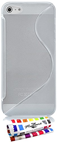 Comprar Muzzano F5770 - Funda para Apple iPhone 5, transparente al mejor precio