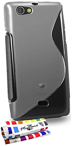 Comprar Muzzano F5798 - Funda para Sony Xperia Miro, transparente al mejor precio