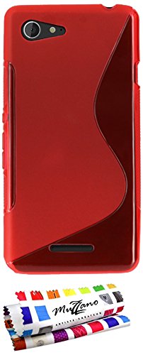 Comprar Muzzano F868707 - Funda para Sony Xperia E3, color rojo al mejor precio