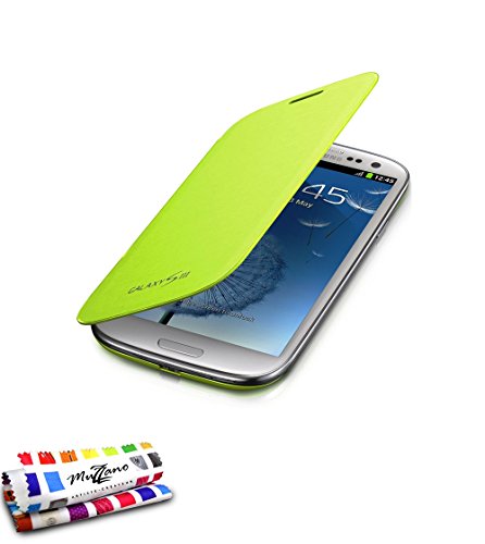 Comprar Muzzano F18514 - Funda para Samsung Galaxy S3, color verde al mejor precio