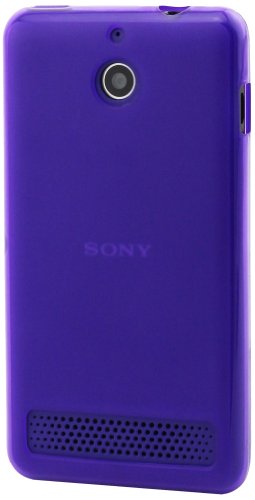Comprar Made for Xperia Minigel - Funda para Sony Xperia E1, lila mate al mejor precio