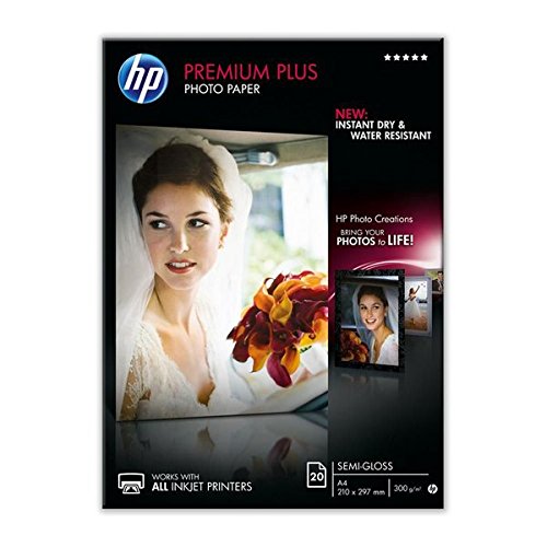 Comprar HP Premium Plus CR673A -  Papel fotográfico semibrillante  (25 hojas, A4) al mejor precio