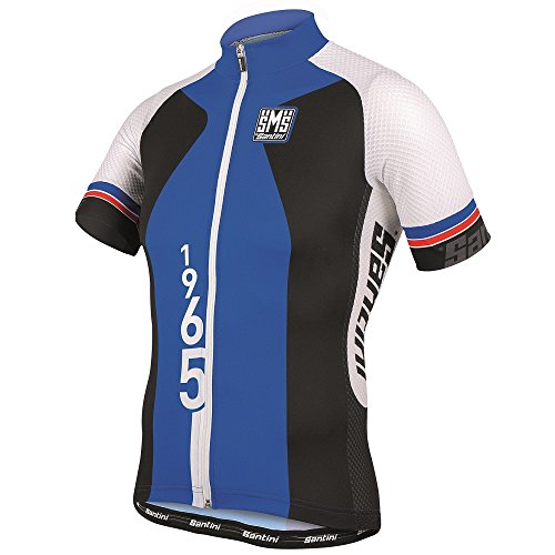 Comprar Santini Fashion Atom Weight - Maillot de ciclismo para hombre, color gris, talla S al mejor precio