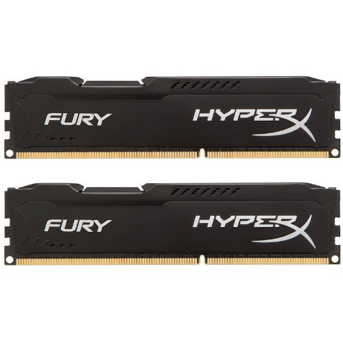 Comprar Kingston Fury Black - Memoria RAM (DDR3, 1866 MHz, 16 GB, CL10, 2 x 8 GB), negro al mejor precio
