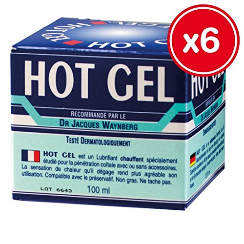 Comprar Lubricante hot gel  lubrix 100 ml (6 unidades) al mejor precio