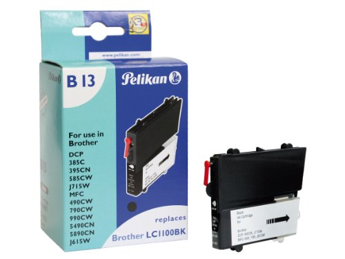 Comprar Pelikan 4107817 - Cartucho de tinta para Brother DCP-185C, 385C, 585CW, 6690CW, MFC-490CW, 790CW, 990CW, 5490CN, 5890CN, 6490CW, 6890CDW (negro, 13 ml) al mejor precio