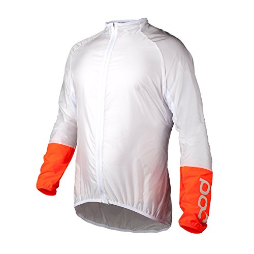 Comprar POC - Chaqueta avip light . Wind jacket hydrogen white/zink orange talla xl al mejor precio