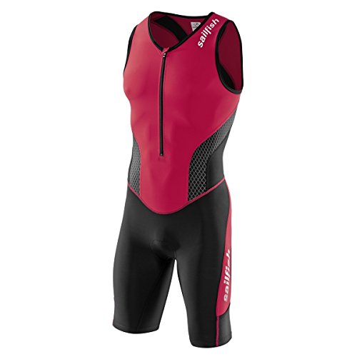 Comprar MONO TRIATLON SAILFISH TRISUIT COMPRESION ROJO/NEGRO Talla S al mejor precio