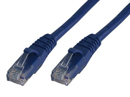 Comprar MCL RJ45 CAT6 A U/UTP 0.5m - Cable de red (Cat6a, Macho/Macho, Azul) al mejor precio