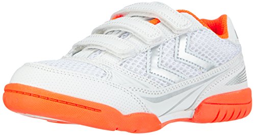Comprar Hummel HUMMEL ROOT VELCRO JR - Zapatillas deportivas para interior de material sintético Niños^Niñas, color blanco, talla 38 al mejor precio