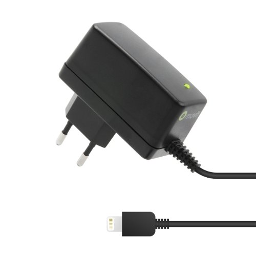 Comprar Muvit MUACC0086 - Cargador (100 - 240 V, 5 V, 50 - 60 Hz, 2100 mAh, Negro) al mejor precio