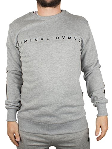 Comprar CRIMINAL DAMAGE GALA SWEAT - sudadera Hombre, Gris (Grey), Large (Talla del fabricante: Large) al mejor precio