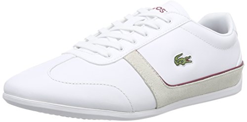 Comprar Lacoste MISSANO SPORT TRC - zapatilla deportiva de cuero mujer, color blanco, talla 37 al mejor precio