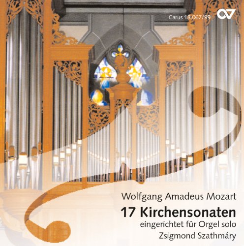 Comprar Mozart: 17 Sonatas Eclesiasticas (Arr. Para Organo) / Szathmary al mejor precio