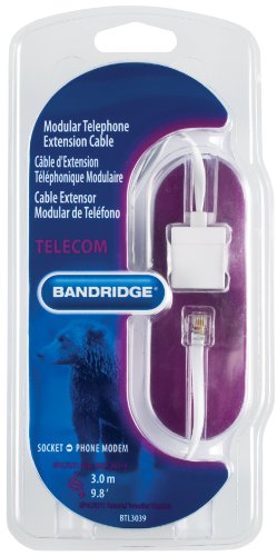 Comprar Bandridge BTL3039 - Cable de red (Macho/hembra, Oro, Color blanco) al mejor precio