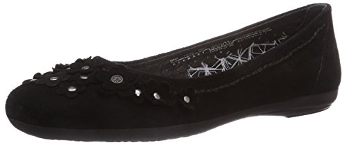 Comprar Marc Shoes 1.650.34-28/100-Janine - Bailarinas de cuero para mujer, color negro, talla 39 al mejor precio