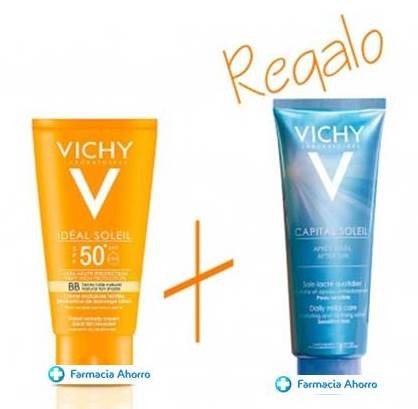 Comprar Vichy ideal soleil 50 emulsion bb tono bronceado natural 50 ml + ideal soleil after sun 100 ml al mejor precio