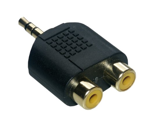 Comparar mejores precios MCL 3.5mm / 2xRCA Adapter - Adaptador para cable (3.5mm, 2xRCA, Macho/hembra, Negro) con descuentos Comprar MCL 3.5mm / 2xRCA Adapter - Adaptador para cable (3.5mm, 2xRCA, Macho/hembra, Negro) al mejor precio