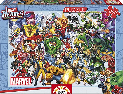 Comprar Educa Borrás 15193 - 1000 Los Héroes De Marvel al mejor precio