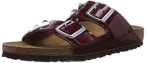 Comprar Birkenstock Classic ARIZONA - zuecos de cuero unisex, color rojo, talla 41 al mejor precio