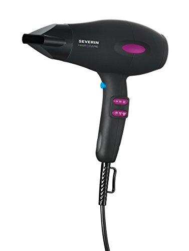 Comprar Severin 0112 - Secador de pelo compacto (1900 W), color negro/morado al mejor precio