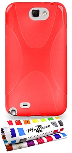 Comprar Muzzano F54X06-7103285 - Funda para Samsung N7100, color rojo al mejor precio